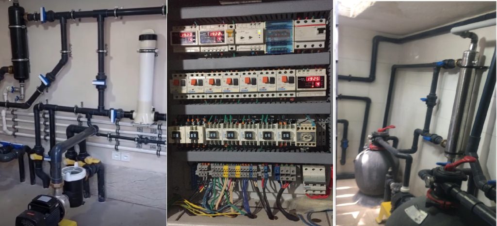 تأسیسات مکانیکی و الکتریکی استخر